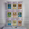 Nine PSA Graded Card Acrylic Case