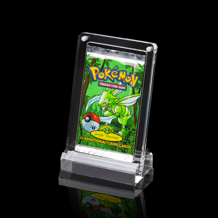 Single Pokémon Booster Pack Display Case