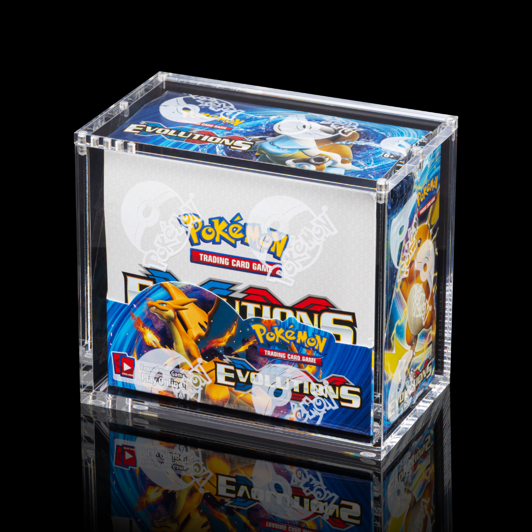 pokemon booster box australia Pokémon Acrylic Case Set:2025 Promo Cards for Film Fatale - 3 Pcs TCGPlayer's Evolving Skies Pull Fast shipping Pokémon singles