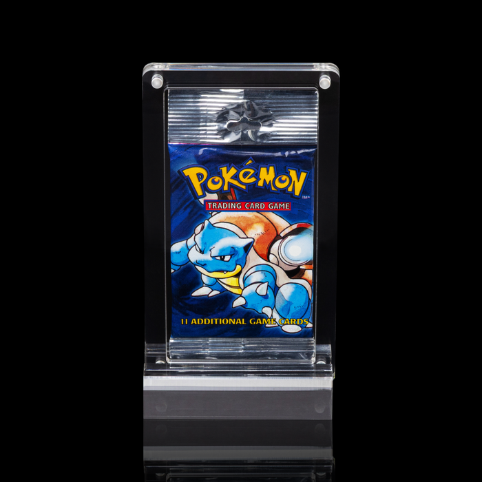 Single Long Crimp Pokémon Booster Pack Display Case