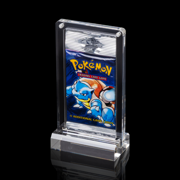 Single Long Crimp Pokémon Booster Pack Display Case