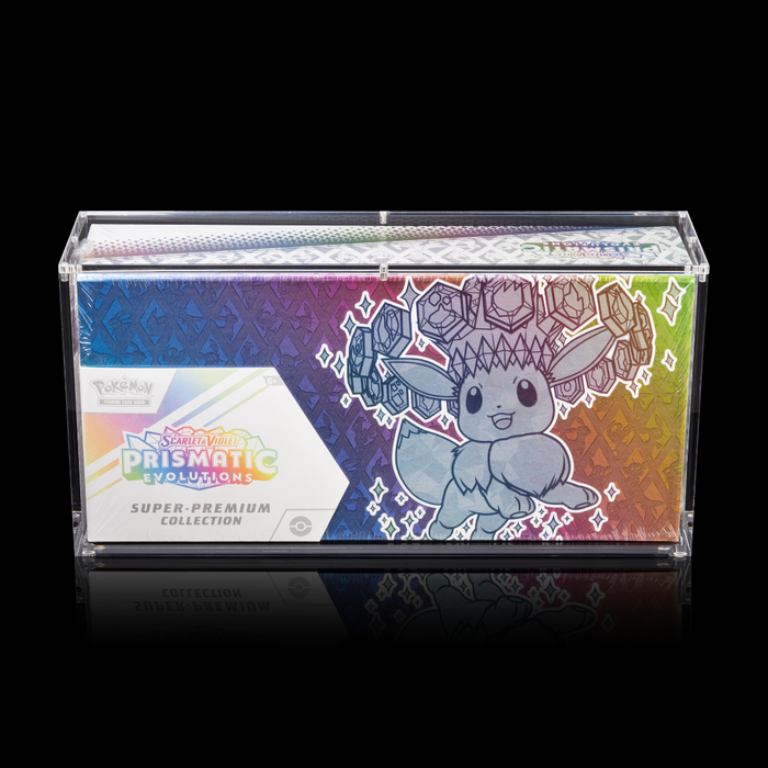 Prismatic Evolutions Super-Premium Collection Acrylic Case