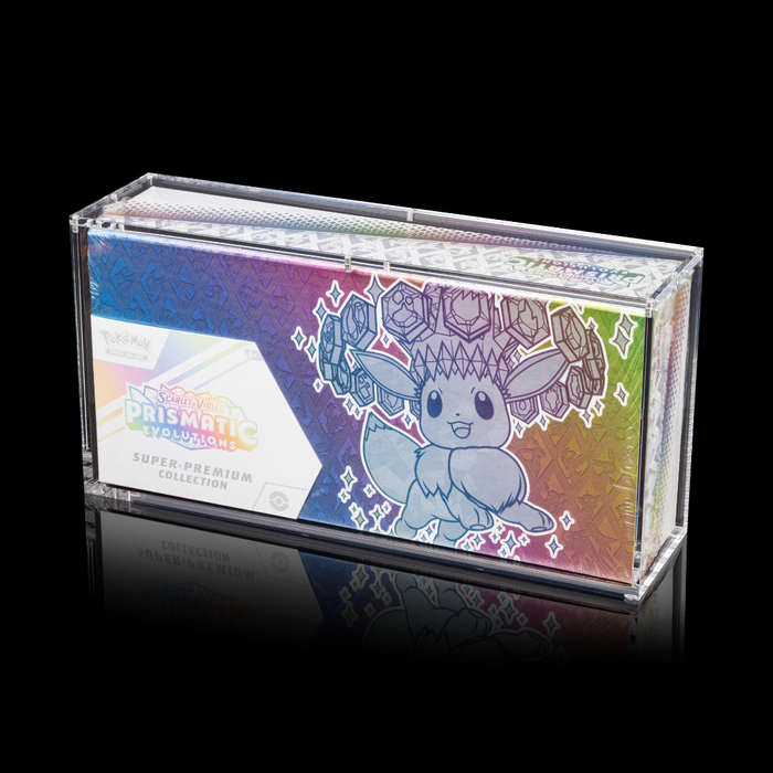 Prismatic Evolutions Super-Premium Collection Acrylic Case