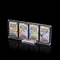 Quadruple Pokémon Booster Pack Display Case