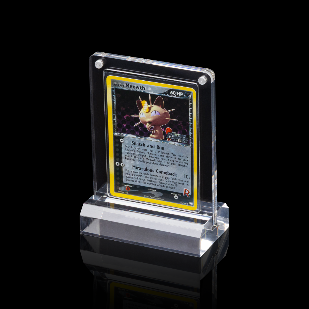 Single Card Display Case