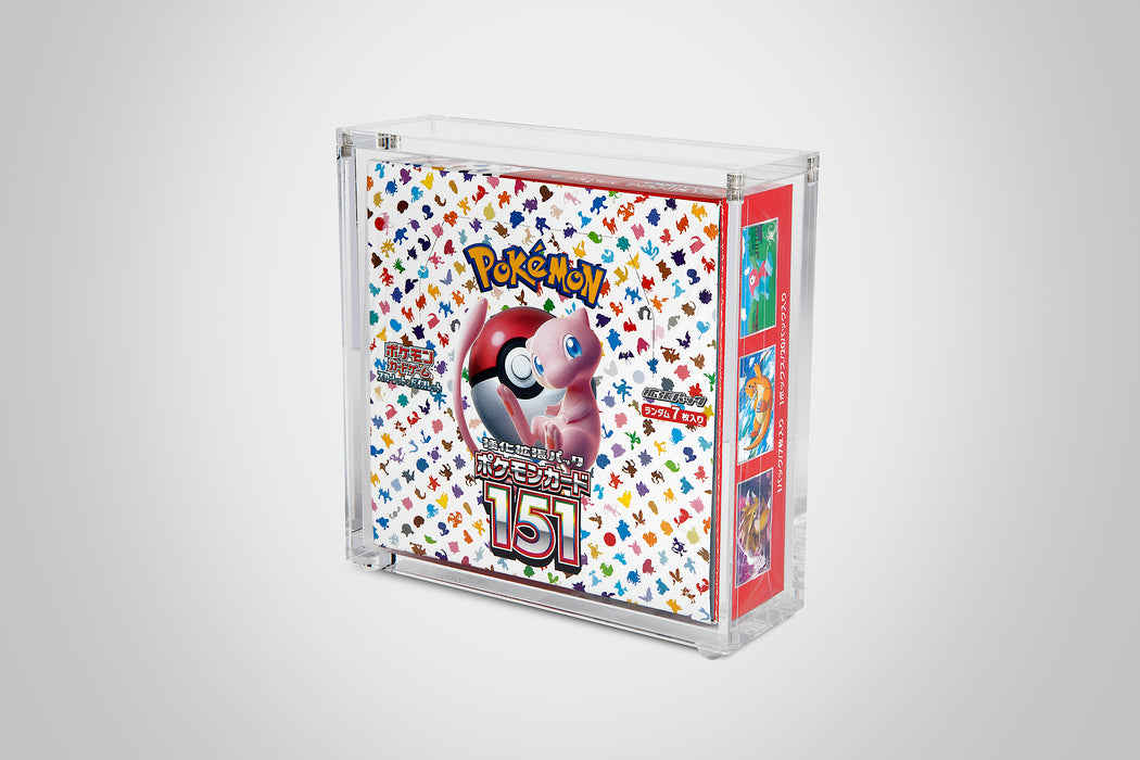 Japanese Booster Box Acrylic Display Case For Japanese Pokemon Booster Box - Large Size For Scarlet Violet Etb Protector Case Japanese Booster Box Acrylic Display Case For Japanese Pokemon Booster Box - Large Size For Scarlet Violet Etb Protector Case