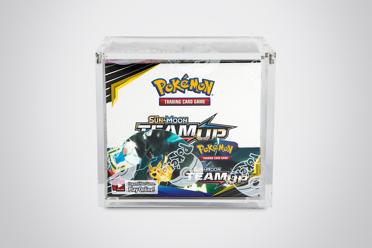 Magnetic Acrylic Display Case For Pokemon Booster Boxes - Stackable, Clear, For Evolving Skies & More Acrylic Etb Case Magnetic Acrylic Display Case For Pokemon Booster Boxes - Stackable, Clear, For Evolving Skies & More Acrylic Etb Case