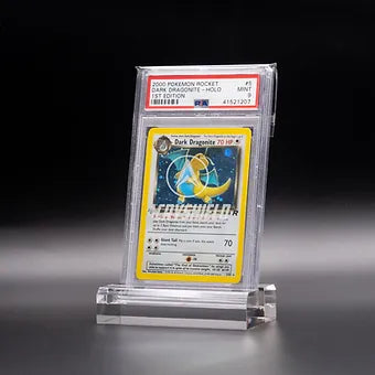 stand for graded cards PSA Graded Card Acrylic Stand — ACRYSHIELD